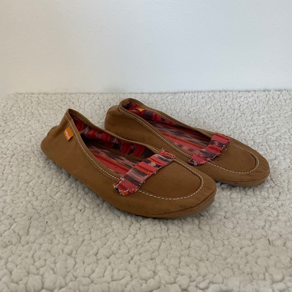 Feelgoodz Women's Flats Tan Size 8